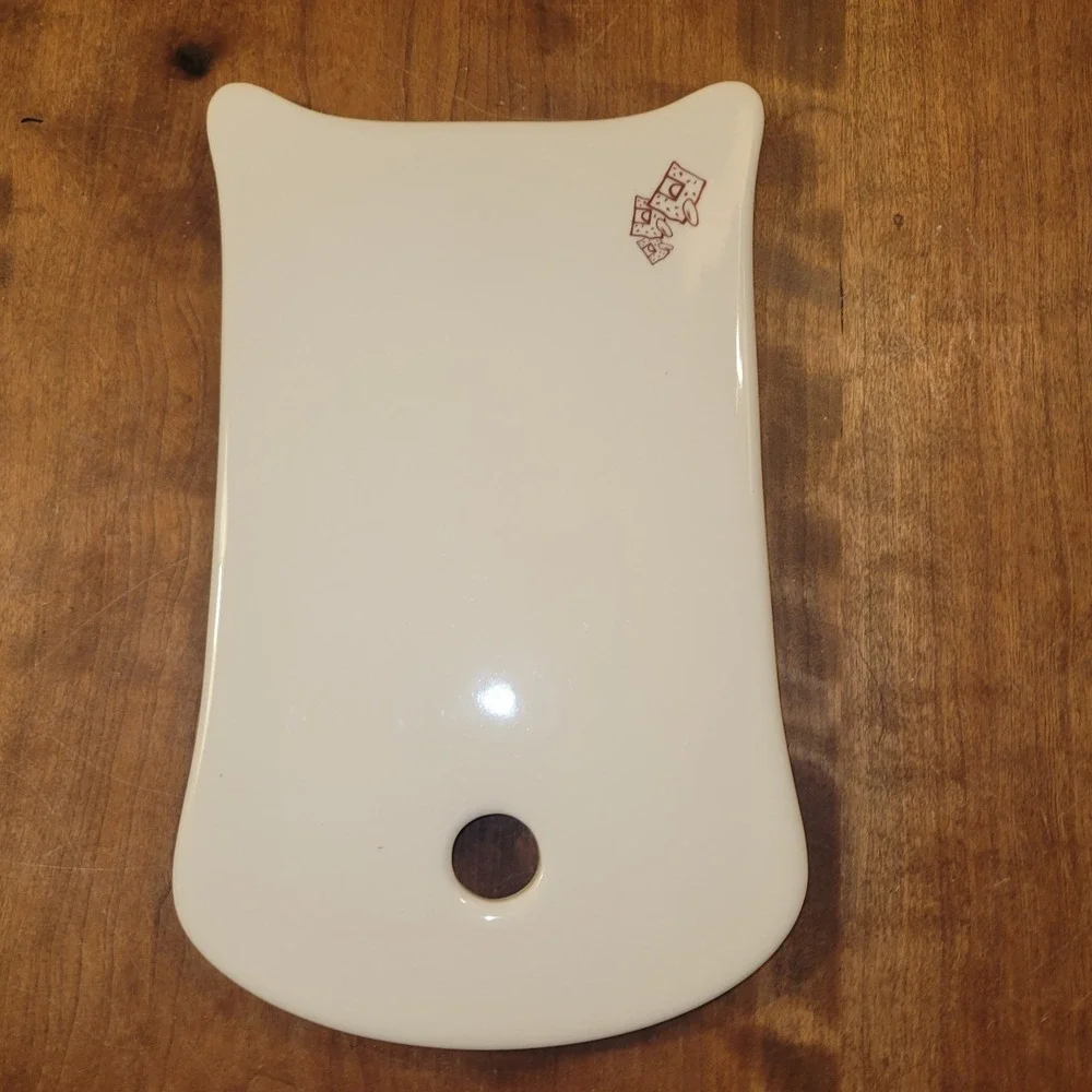 BREAD PROFILE STYLE CUTTING BOARD HOTPLATE TRIVET STONEWARE CHEESE SERVE 10 3/4